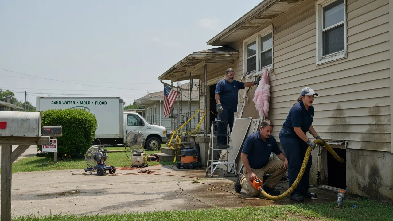 Water Damage Repair in Rossville, IN near me